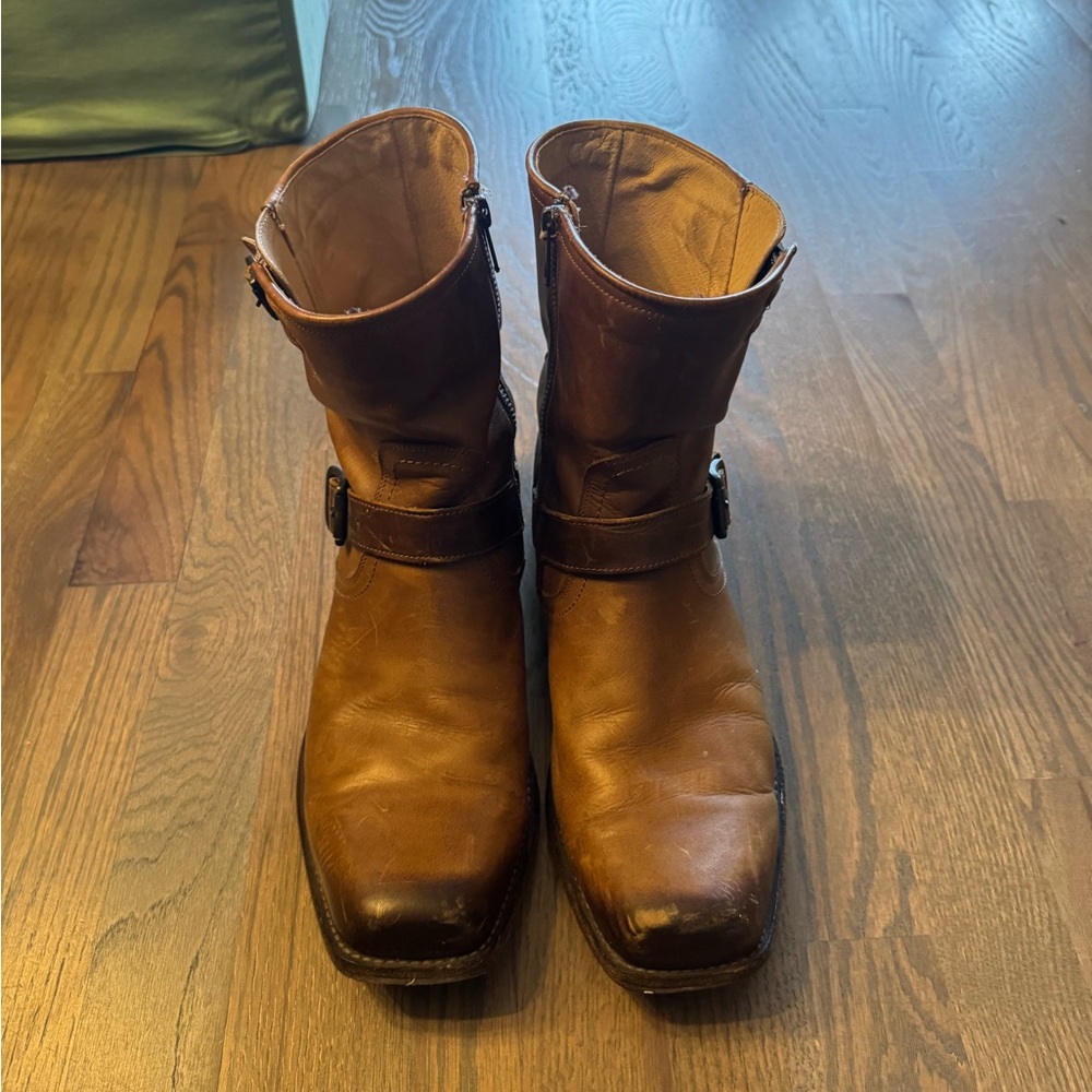 FRYE AND CO. Tan Leather Men's Boots